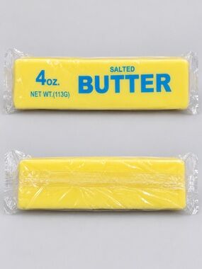 Salted Butter Squishy – Slow Rise 4 oz Butter Stick